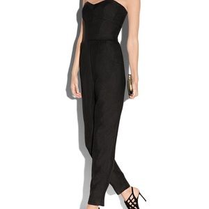 Milly Bustier Strapless Jumpsuit Size 6